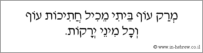 עברית: מרק עוף ביתי מכיל חתיכות עוף וכל מיני ירקות.