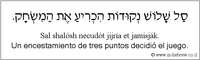 Español y hebreo: Un encestamiento de tres puntos decidió el juego.