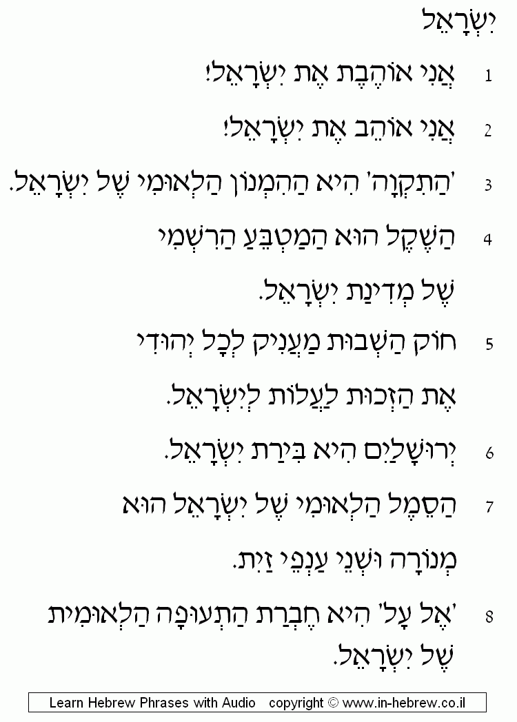 Israel 1/5